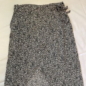 American eagle wrap midi skirt